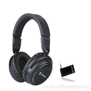 2.4G wireless headset use 3.5mm adaptor to connect with mp3/moble/pc